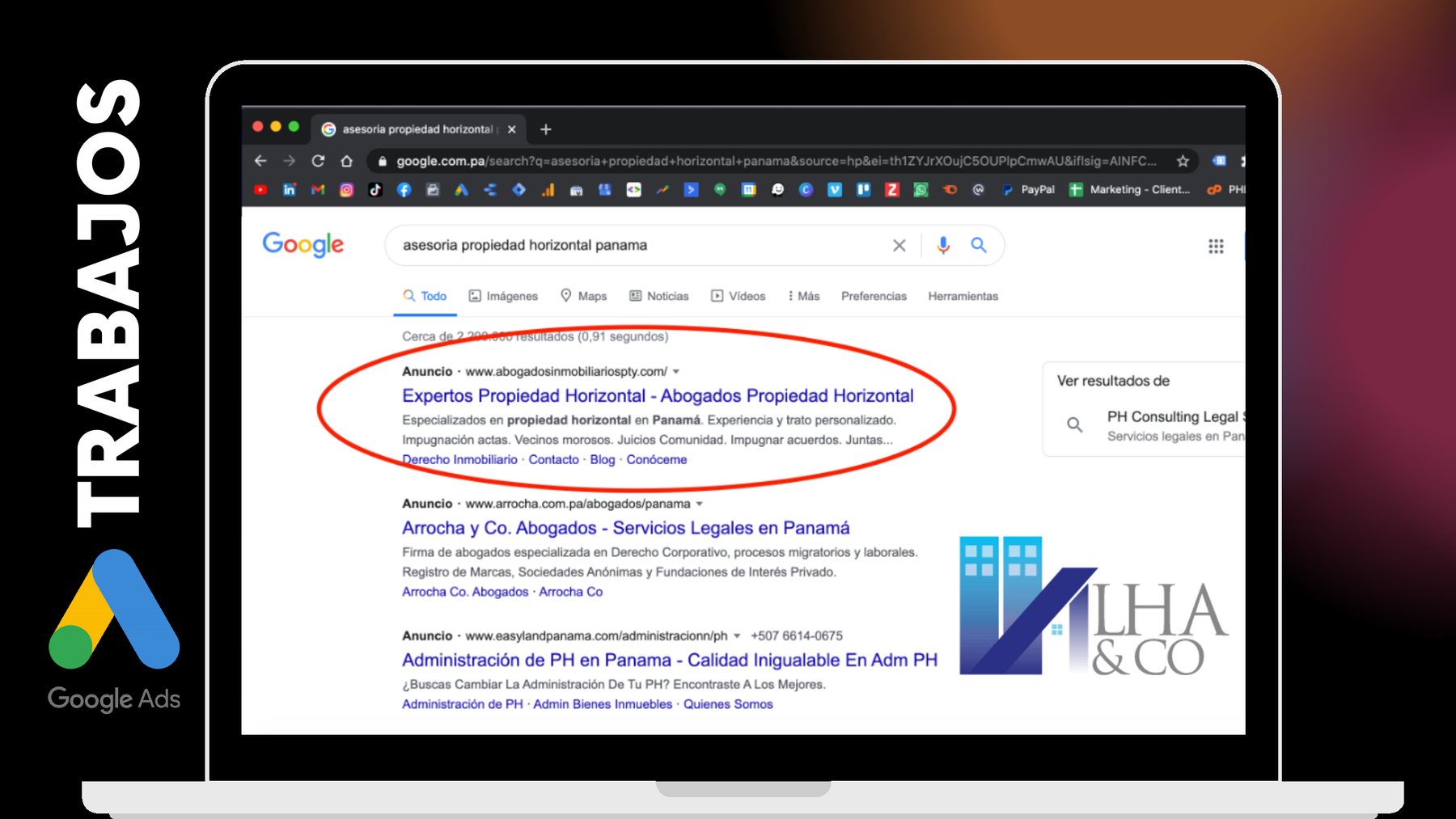 Campaña Google Ads